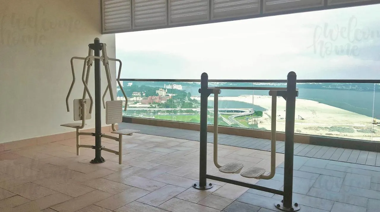 Apartment Paragon Residences Straits View Homestay By Welcome Home Johor Bahru