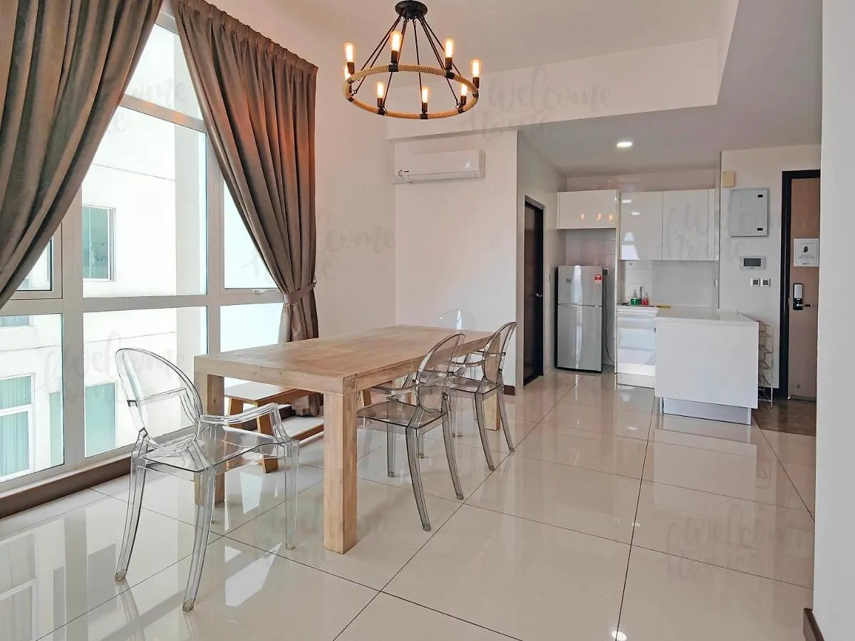 Appartement Paragon Residences Straits View Homestay By Welcome Home Johor Bahru Maleisië